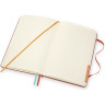 Блокнот MOLESKINE VOYAGEUR MEDIUM , нелинованный, оранжевый VN002F6