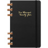 Еженедельник MOLESKINE SPIRAL LARGE, черный DHSPB12MWH3